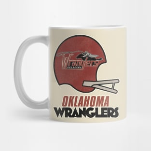 Defunct Oklahoma Wranglers Football Team Mug